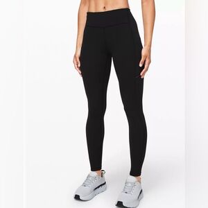 Lululemon Speed Up Tight Leggings - Black - Size 8